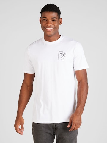 Wemoto Shirt 'Artwork' in White: front