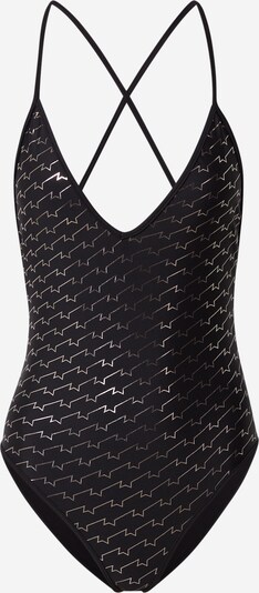 Zadig & Voltaire Badeanzug 'LIGHTHOUSE' in gold / schwarz, Produktansicht