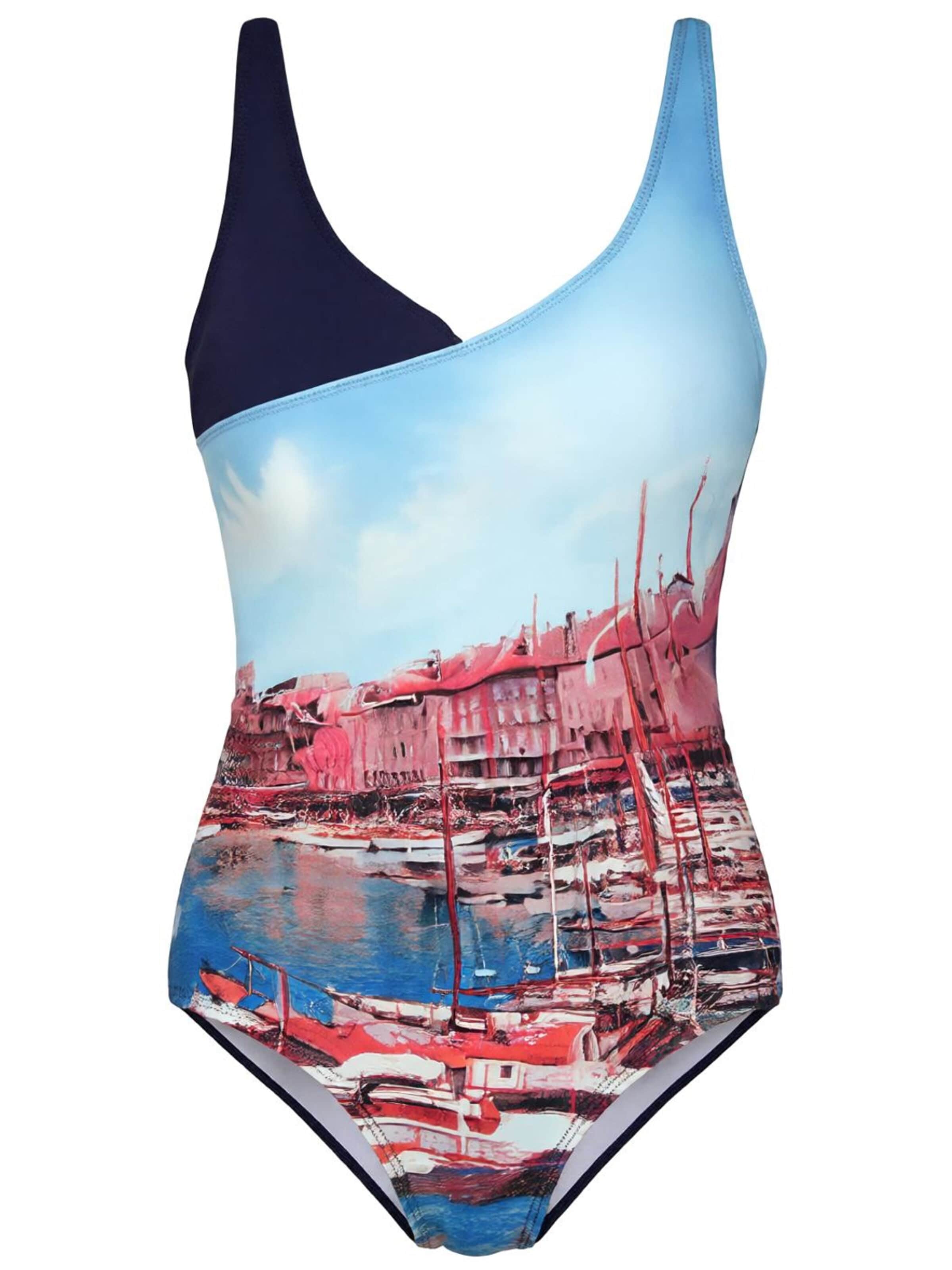 Push-up Costume intero 'Daniella M-555 (5)' di Marko in blu: frontale