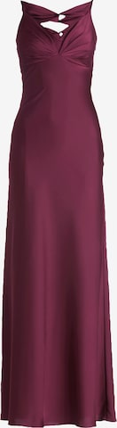 Vera Mont Abendkleid schmal geschnitten in Rot: Vorderseite
