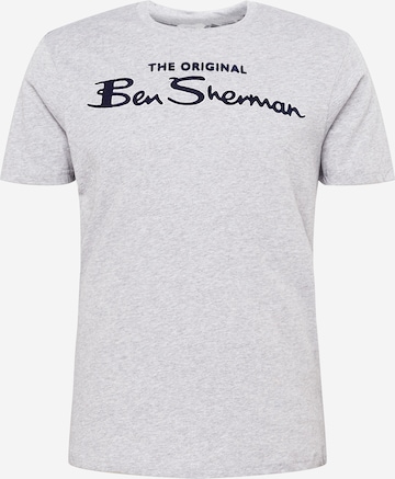 Ben Sherman Shirt in Grey: front