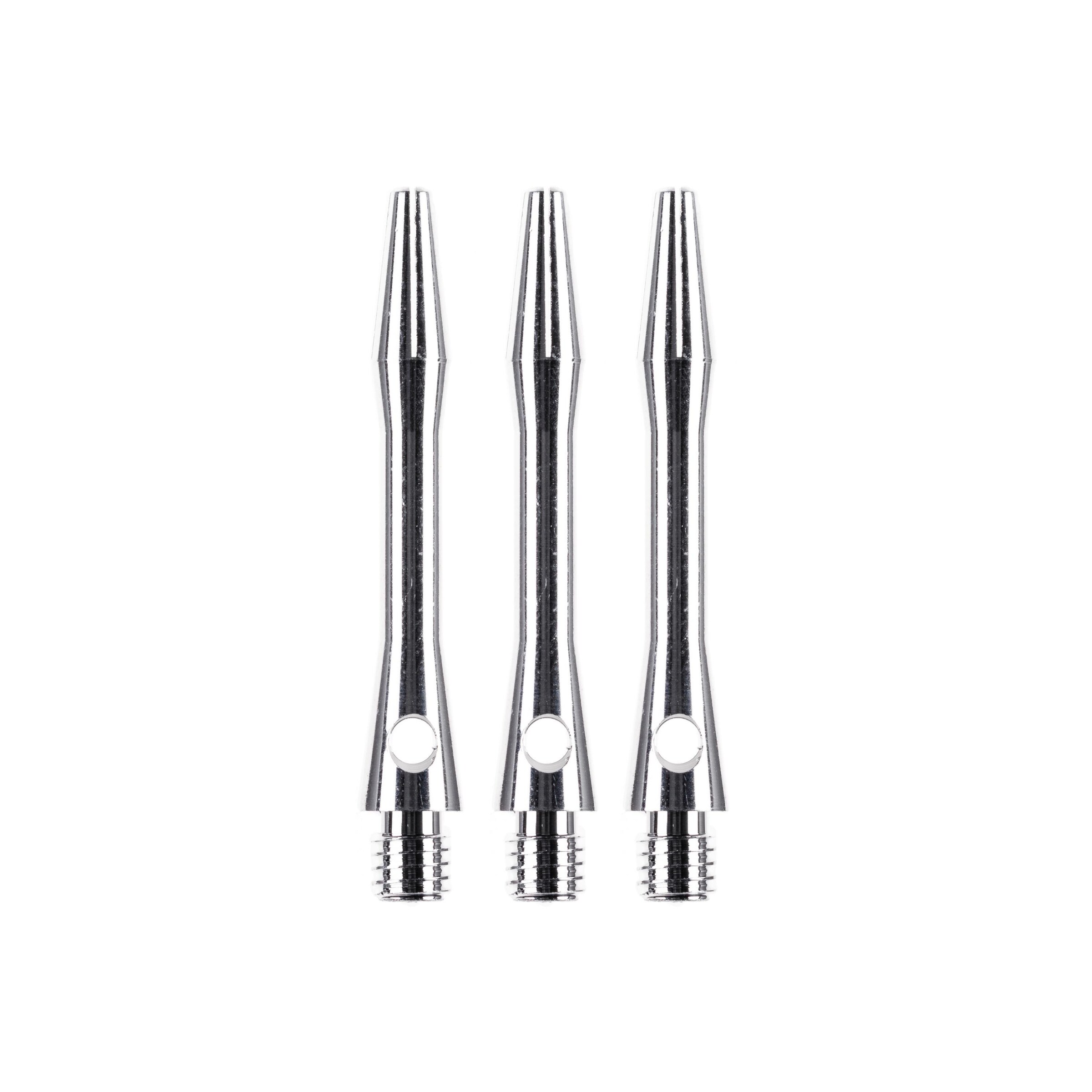 BULL'S Dartpfeil in Silber: Vorderseite