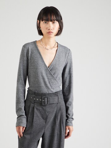 T-shirt 'NMCITY' Noisy may en gris : devant