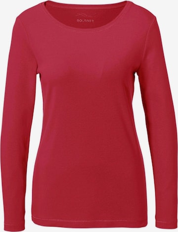 Goldner Shirt in Rood: voorkant