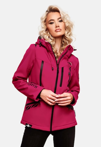 MARIKOO Outdoorjacke in Rot: predná strana