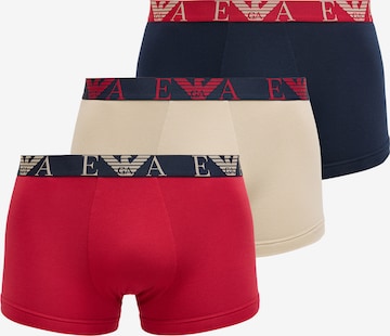 Boxers Emporio Armani en beige : devant