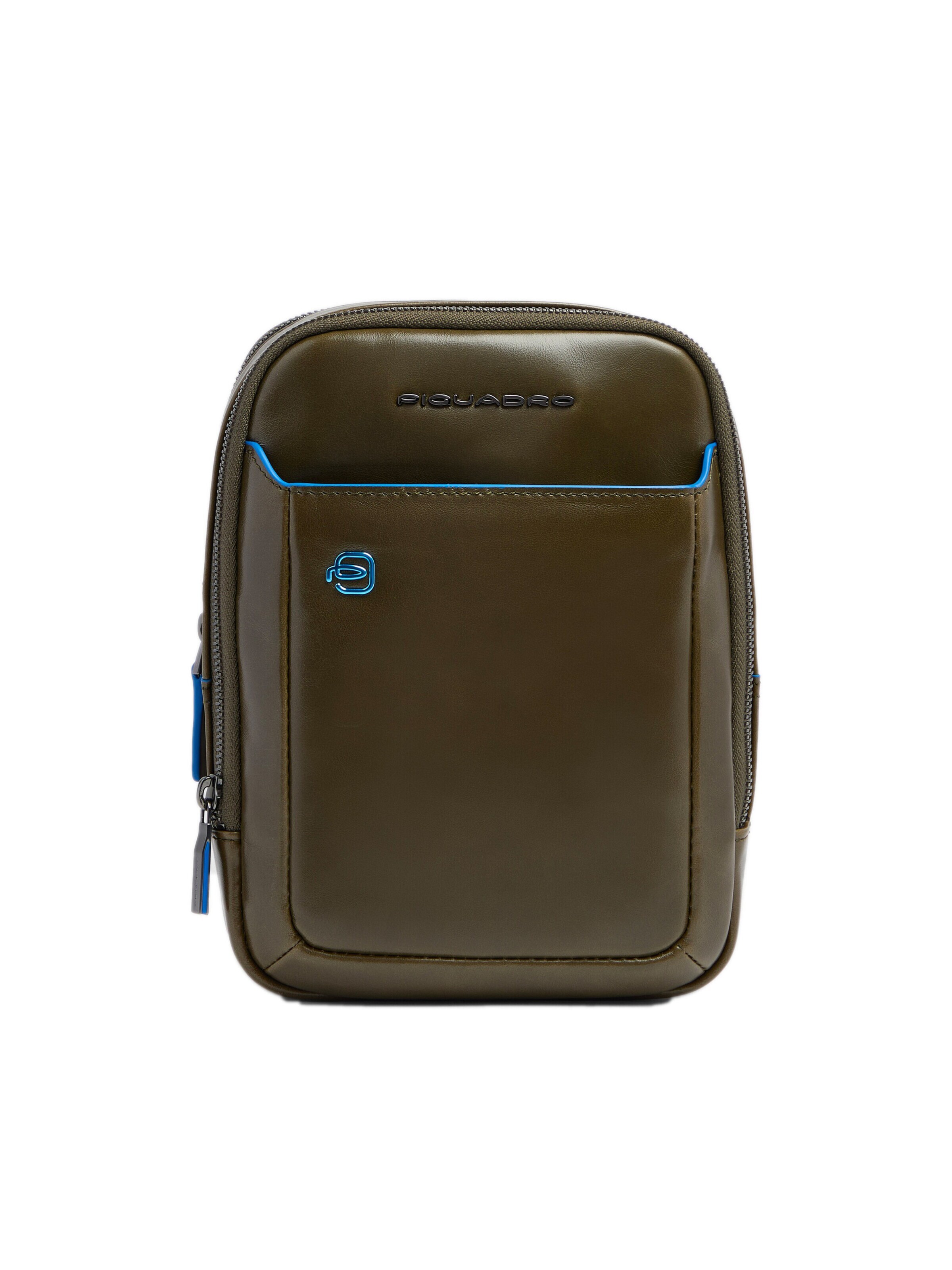 Sac à bandoulière Piquadro en vert : devant