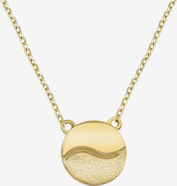 Sofia Milani Necklace 'Ying Yang Circle' in Gold: front