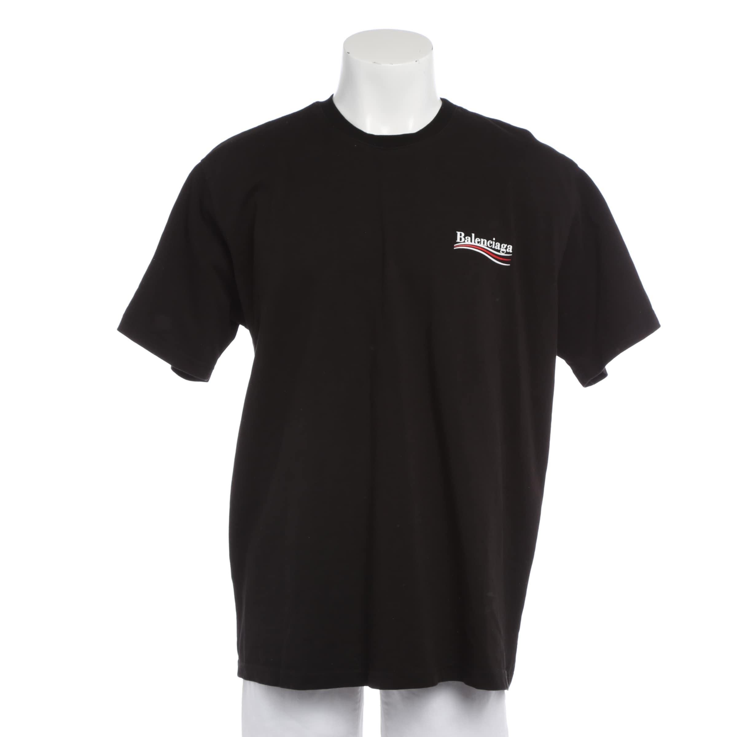 Balenciaga T-Shirt XXL in Schwarz: Vorderseite