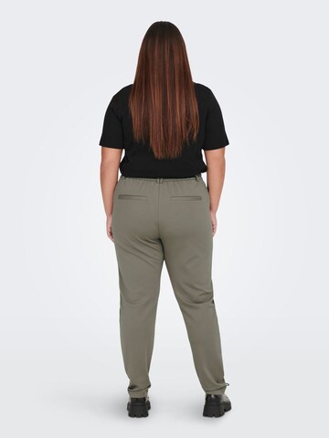 ONLY Carmakoma Tapered Trousers in Green