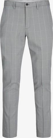 JACK & JONES Pleated Pants in Grey: front