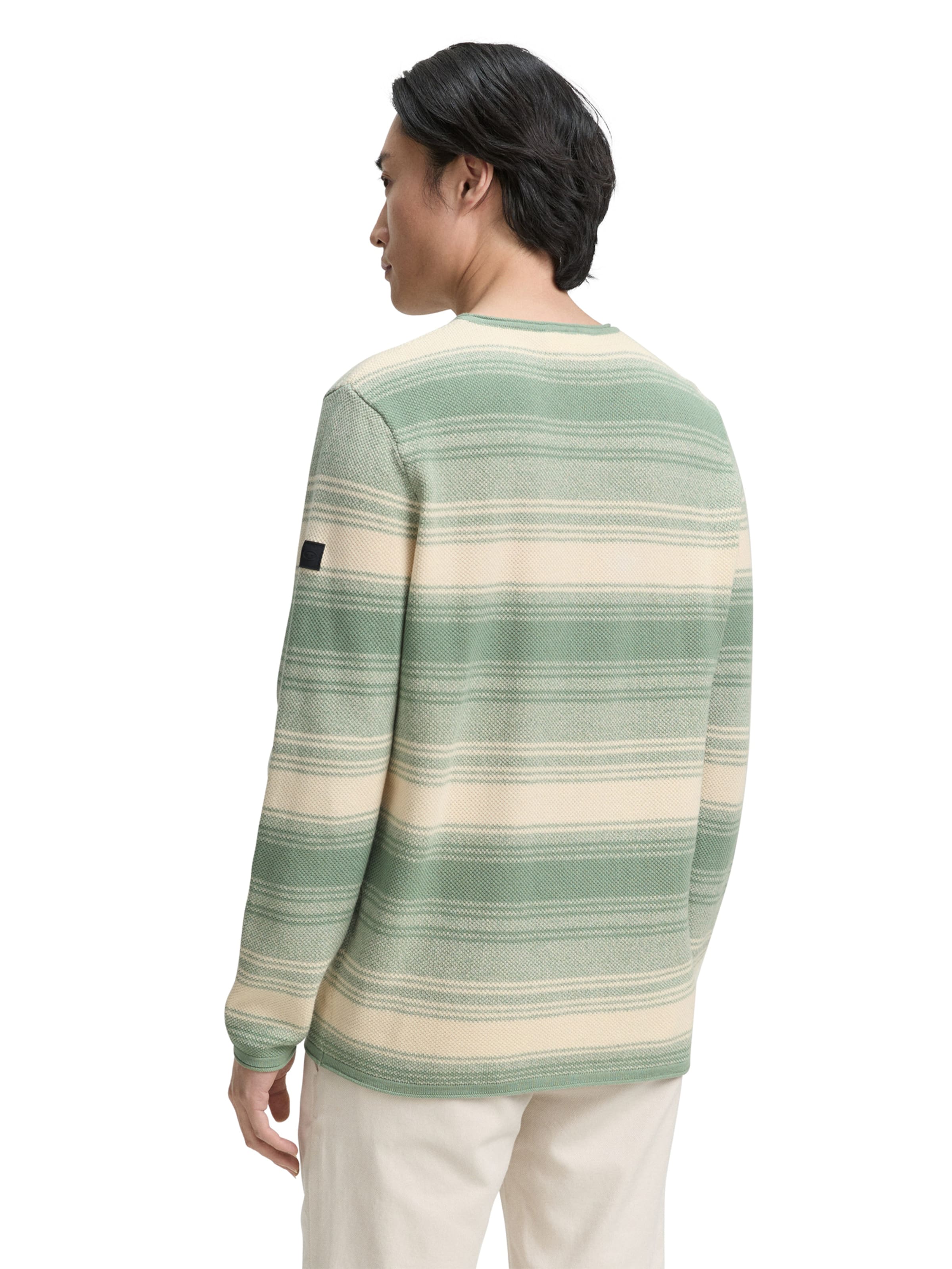 TOM TAILOR Pullover in Grün