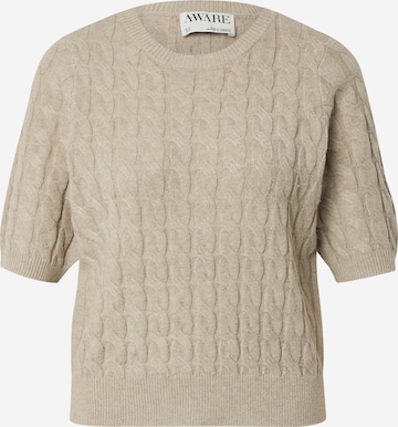 Aware Pullover 'VMLorella' in Beige: Vorderseite