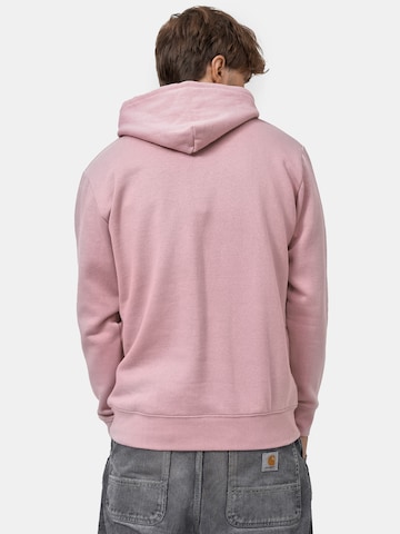 Mikon Sweatshirt 'Herz' i pink