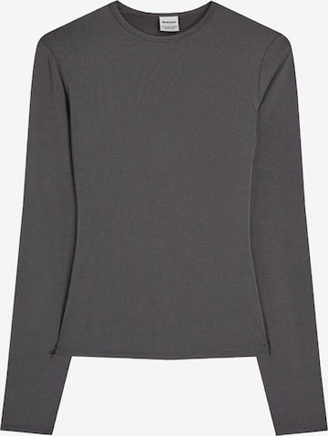 Bershka Shirt in Grau: Vorderseite