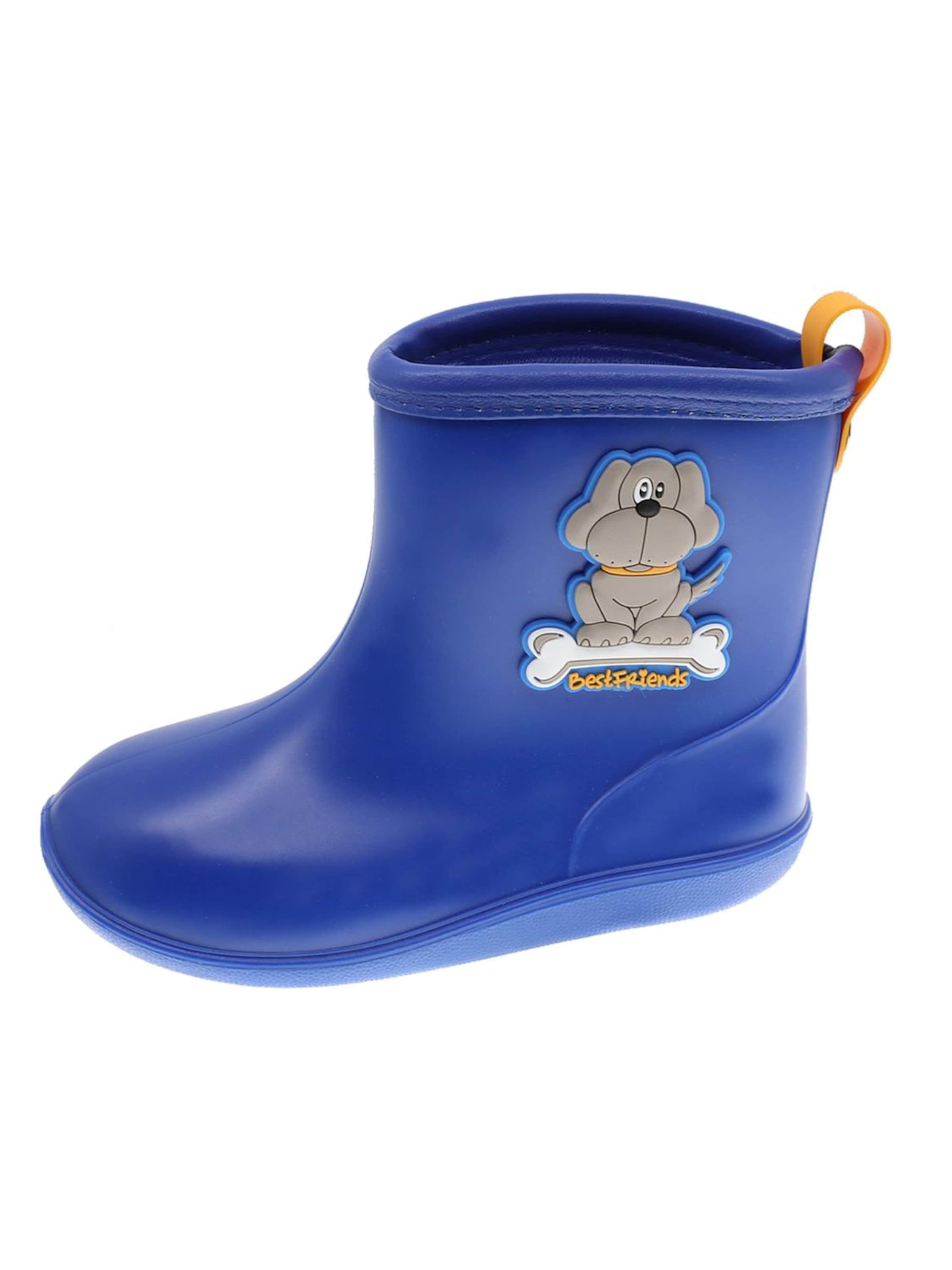 Stivale di gomma 'Rain Boot' di Beppi in blu: frontale