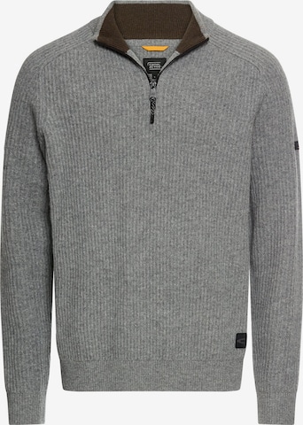 CAMEL ACTIVE Sweater in Grey: front