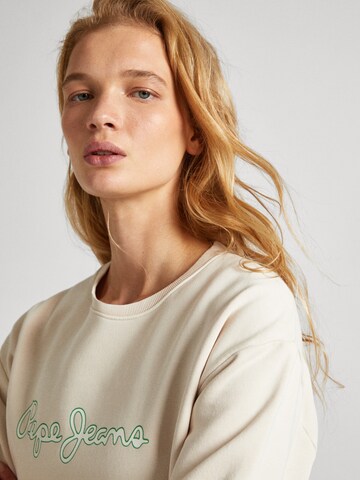 Pepe Jeans Sweatshirt 'Lana' in Weiß
