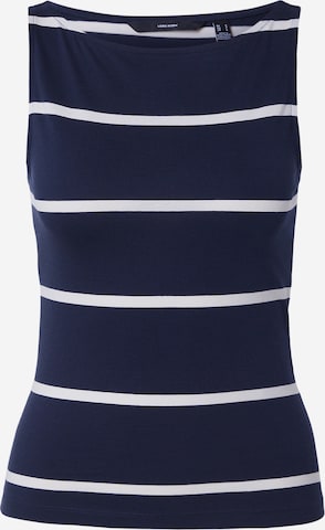 mėlyna VERO MODA Palaidinė be rankovių 'VMDINA': priekis