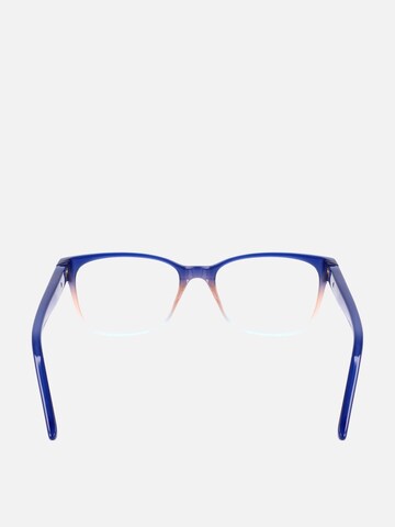 NIKE Zonnebril 'Nike NIKE 7177 N Blue/peach gradient 53/17/140 WOMAN Eyewear Frame' in Blauw