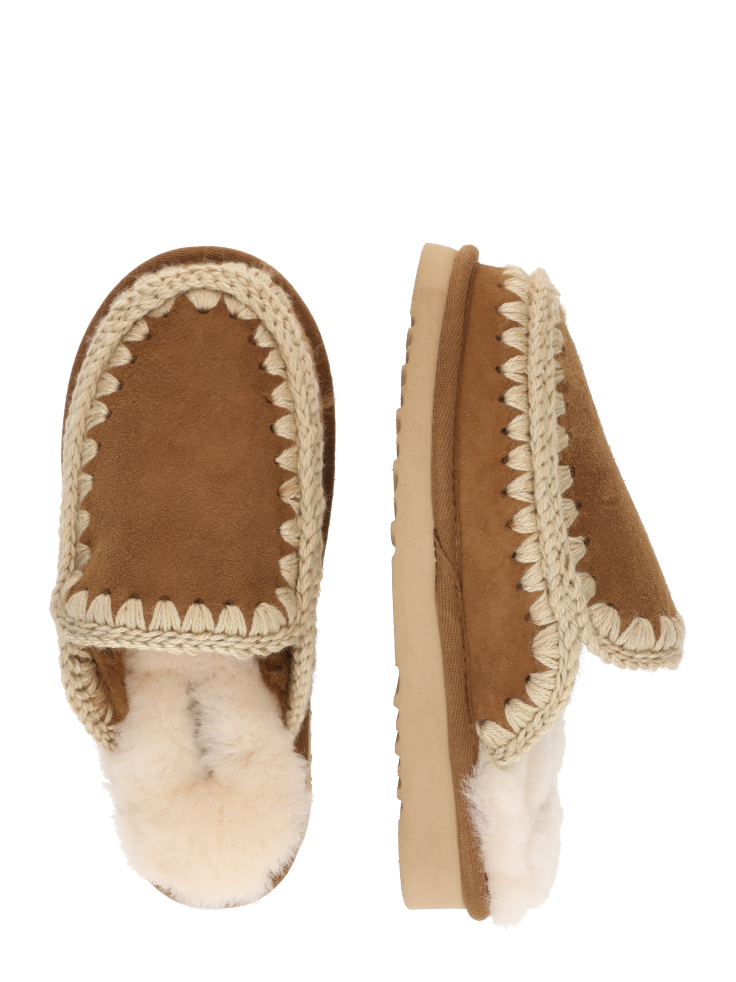 MOU Тапки 'Eskimo' в Коричневый