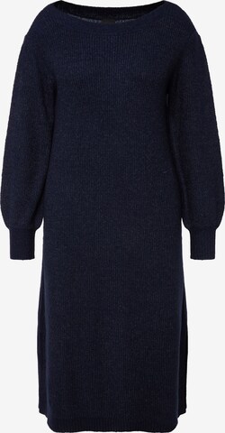 Ulla Popken Knitted dress in Blue: front