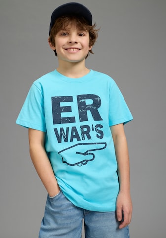 Kidsworld Shirt in Blue: front