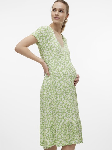 Robe 'Helen' MAMALICIOUS en vert