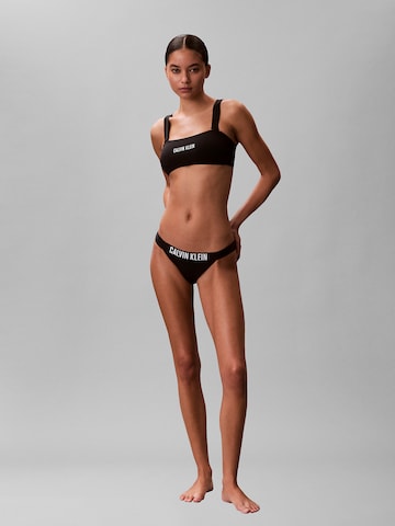 Bas de bikini 'Intense Power' Calvin Klein Swimwear en noir