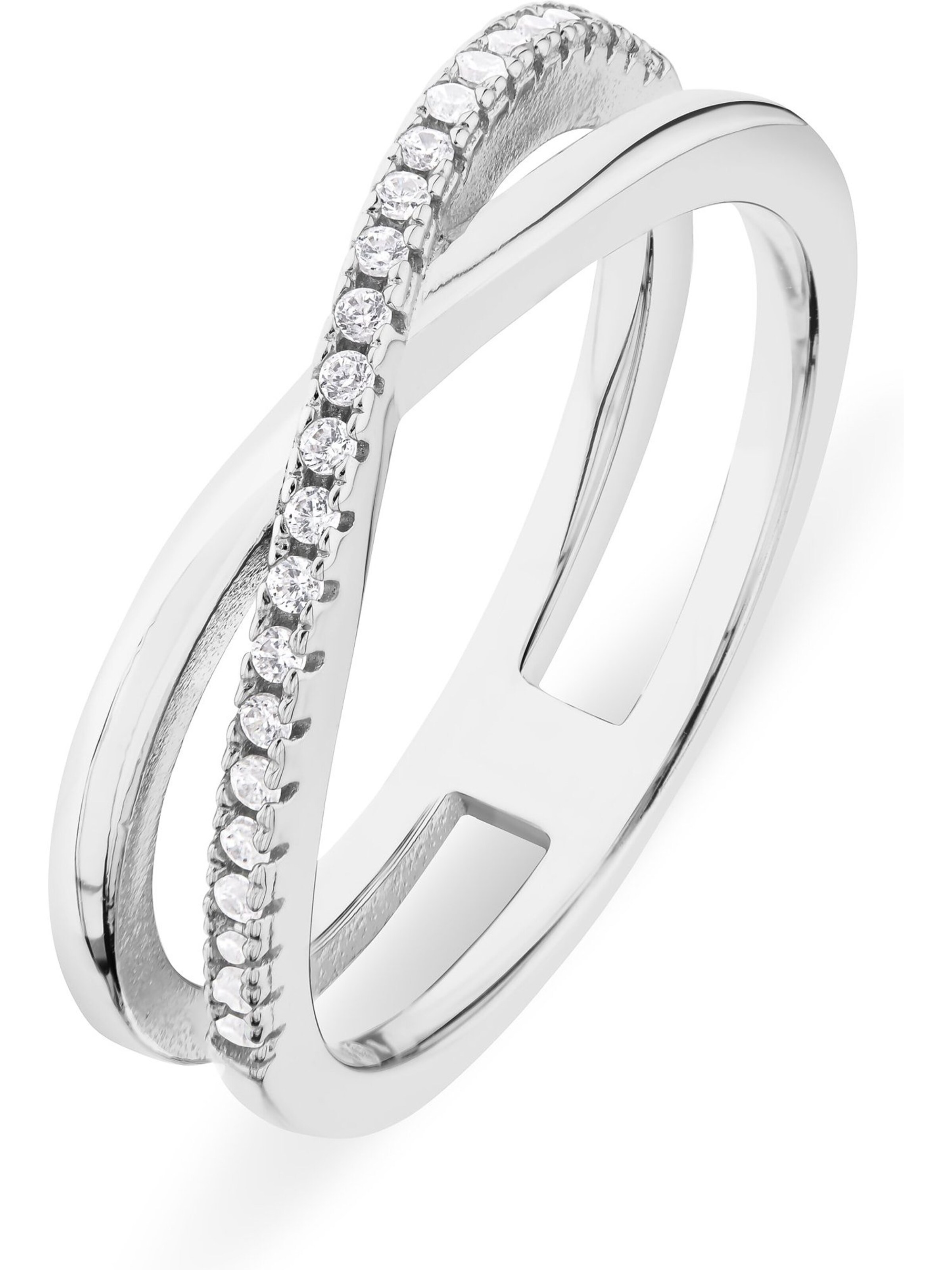 CHRIST Ring in Silber: Vorderseite