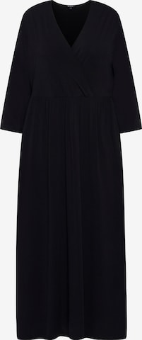 Robe Ulla Popken en noir : devant