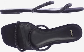 MANGO Sandalen 39 in Schwarz: predná strana