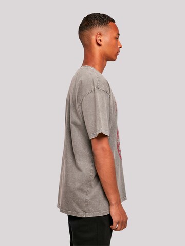 F4NT4STIC Shirt 'House Of The Dragon Targaryen Crest Logo' in Grey