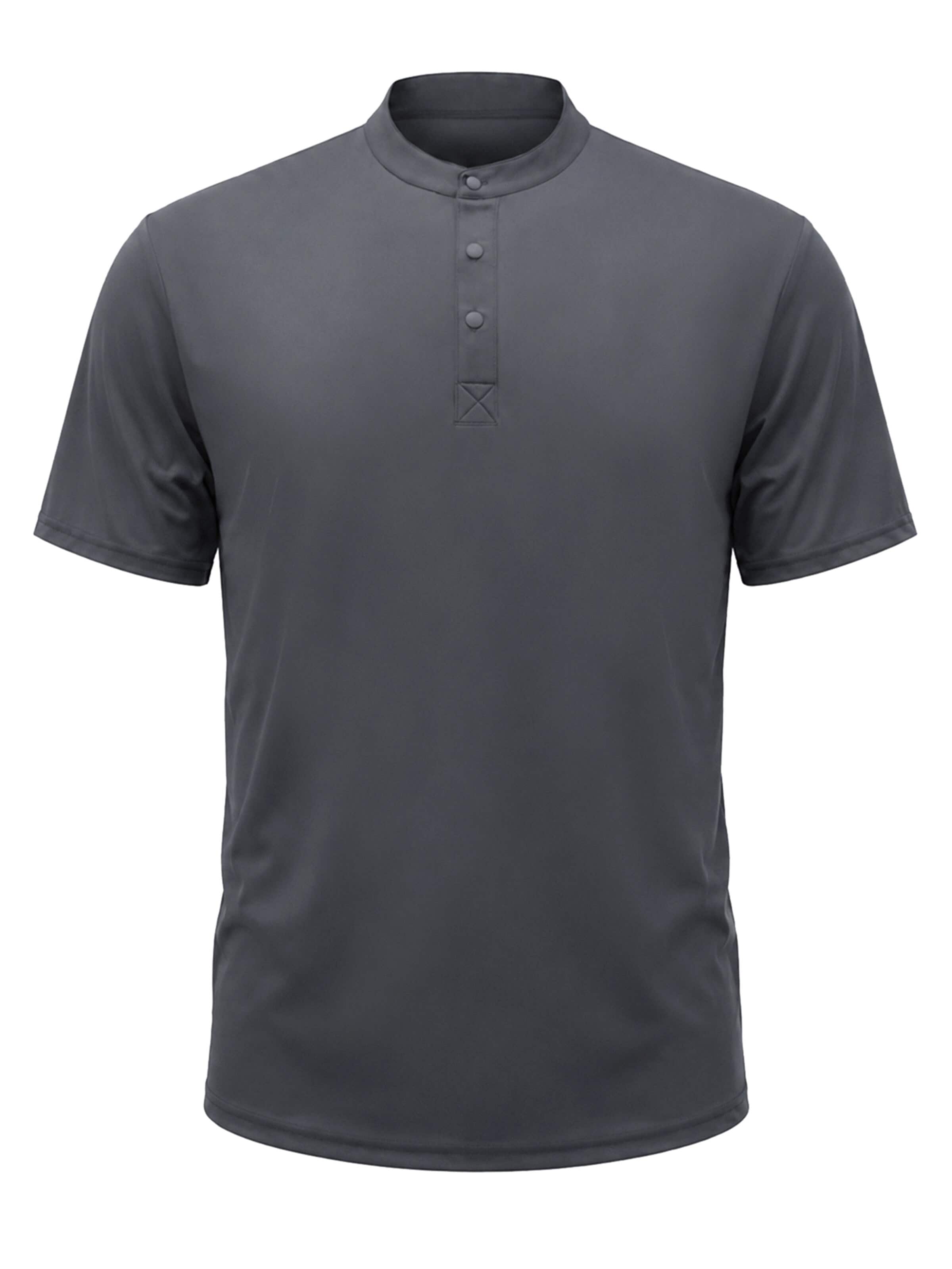 ALLTHEMEN Shirt 'Atmen' in Grey: front