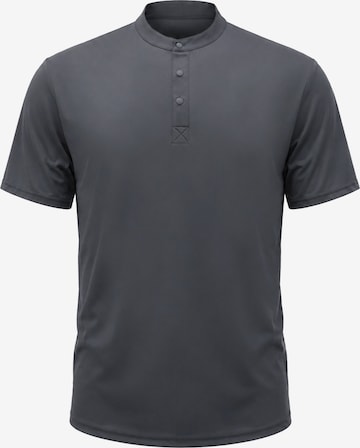 ALLTHEMEN Shirt 'Atmen' in Grey: front