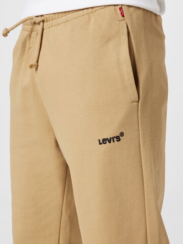 LEVI'S ®regular Hlače 'Red Tab Sweatpant' - smeđa boja