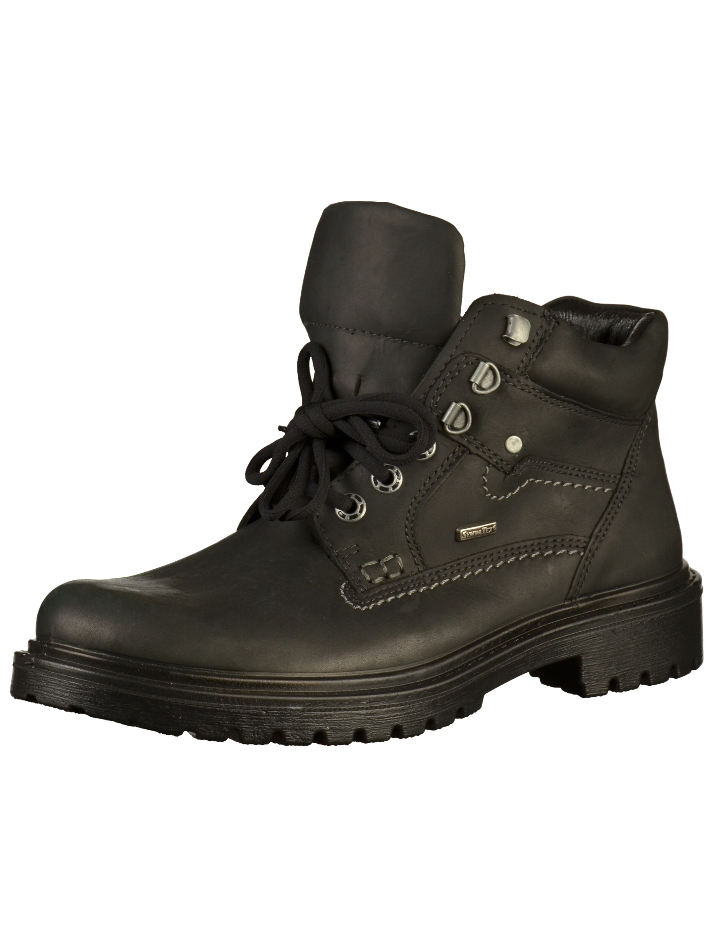 JOMOS Schnürboots 'Alpina ' in Schwarz: Vorderseite