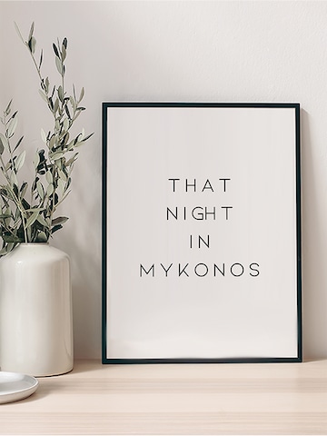 Liv Corday Bild 'That Night in Mykonos' in Schwarz