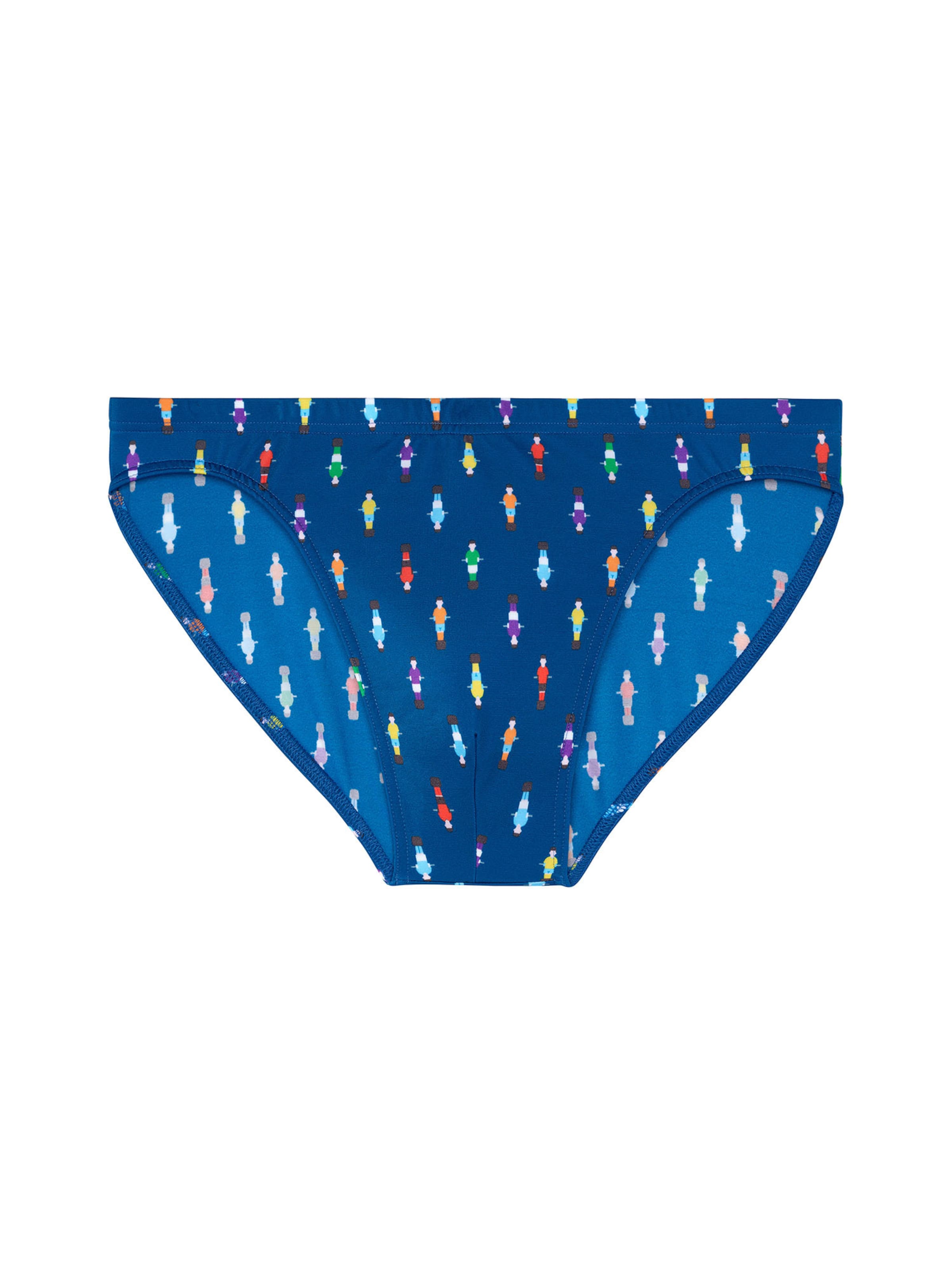 Maillot de bain ' Swim Micro Briefs Calcio ' HOM en bleu : devant