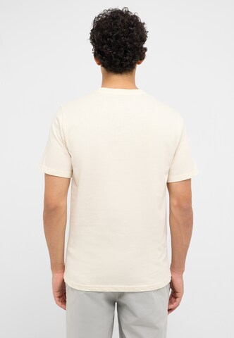 MUSTANG T-Shirt 'Style Austin' in Weiß