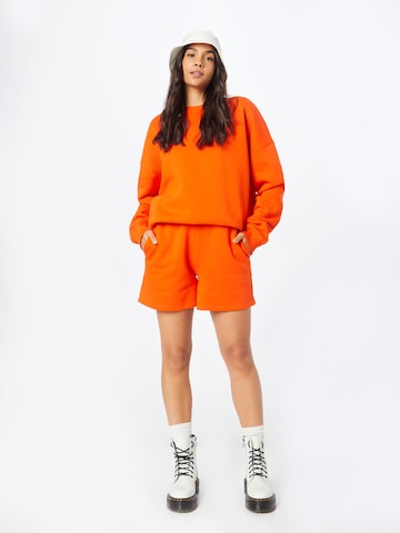 Karo Kauer Loose fit Trousers in Orange