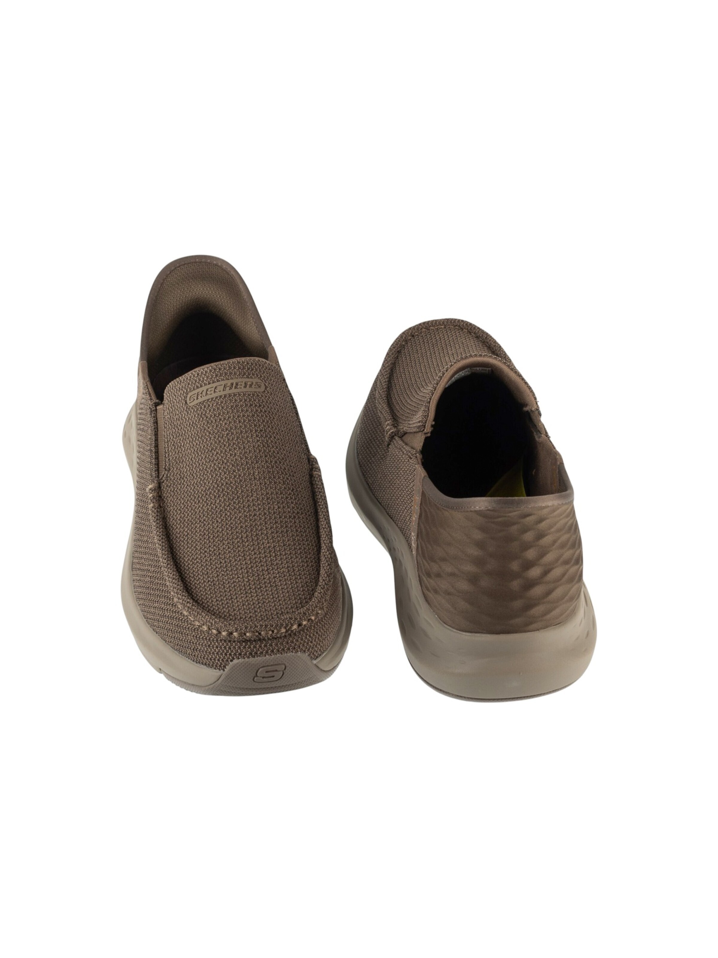 SKECHERS Sportlicher Schnürschuh 'Slip-Ins Parson - Ralven'‌‌‌‌‌‌ in Beige
