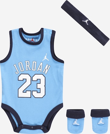 Jordan - Conjunto de ropa interior en azul: frente