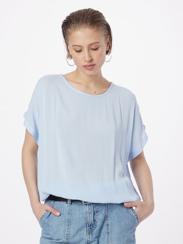 Kaffe Blouse 'Amber Stanley' in Blue: front
