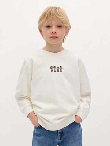 Scalpers Sweatshirt 'Sunset' in White
