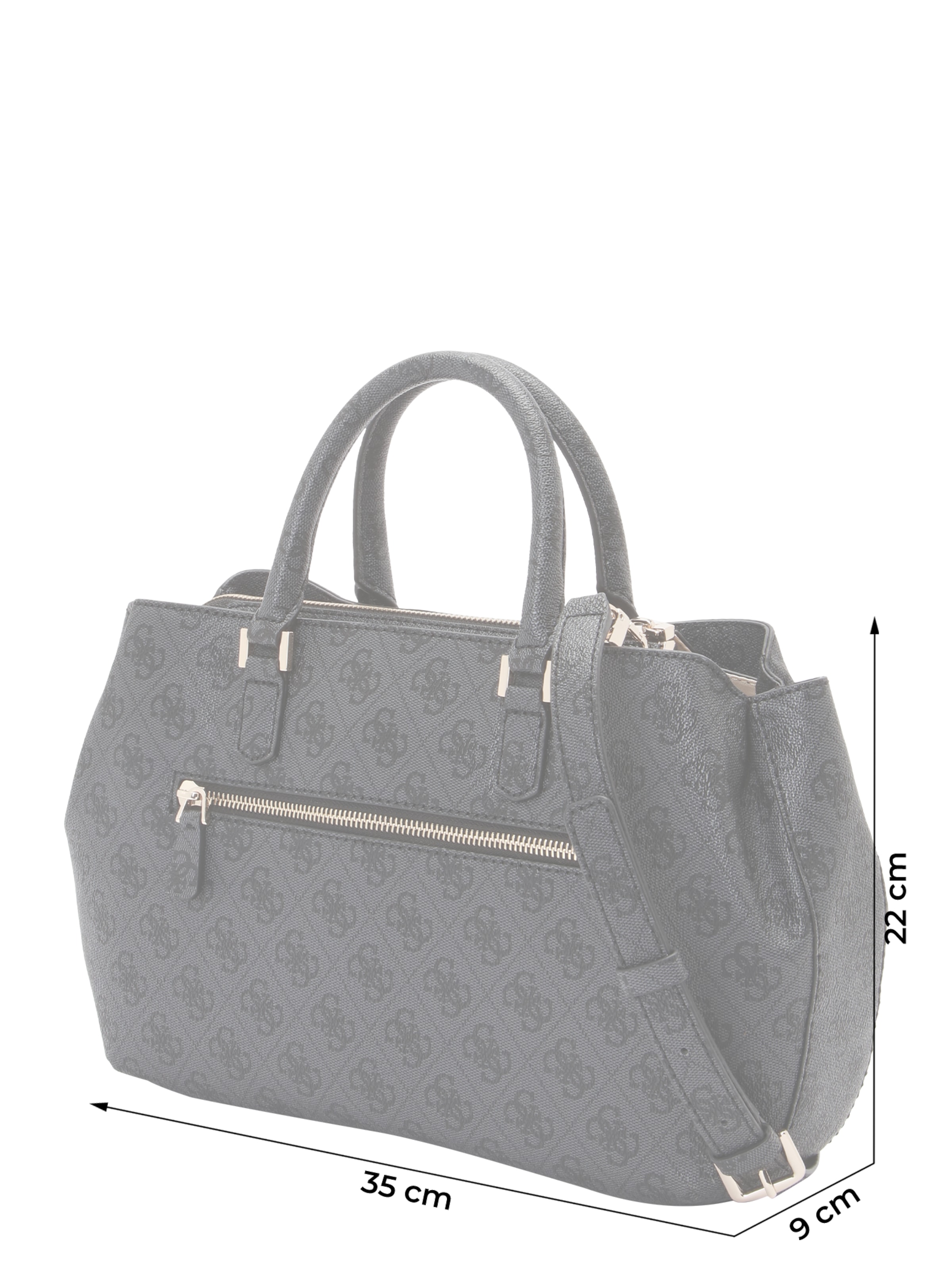 pelēks GUESS Rokassomiņa 'KATYA GIRLFRIEND SATCHEL'