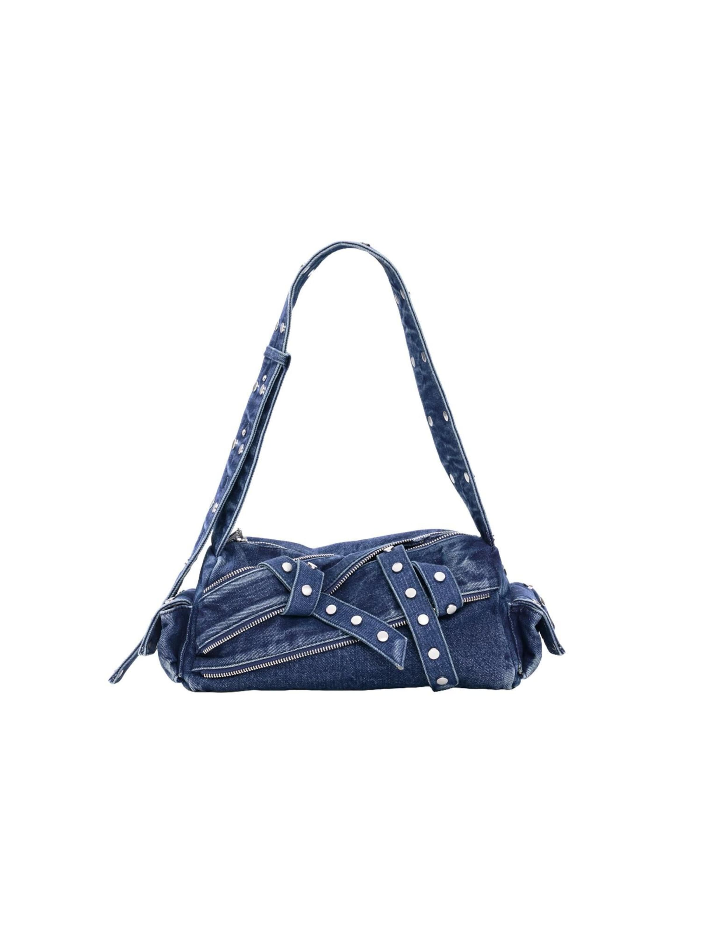Sac bandoulière Desigual en bleu : devant