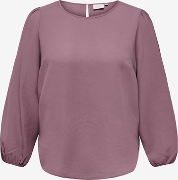 Camicia da donna 'CARMETTA' di ONLY Carmakoma in lilla: frontale