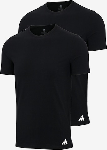 ADIDAS ORIGINALS Shirt in Black: front