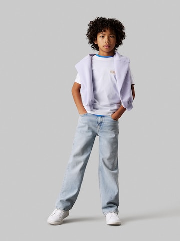 Maglietta di Calvin Klein Jeans in bianco